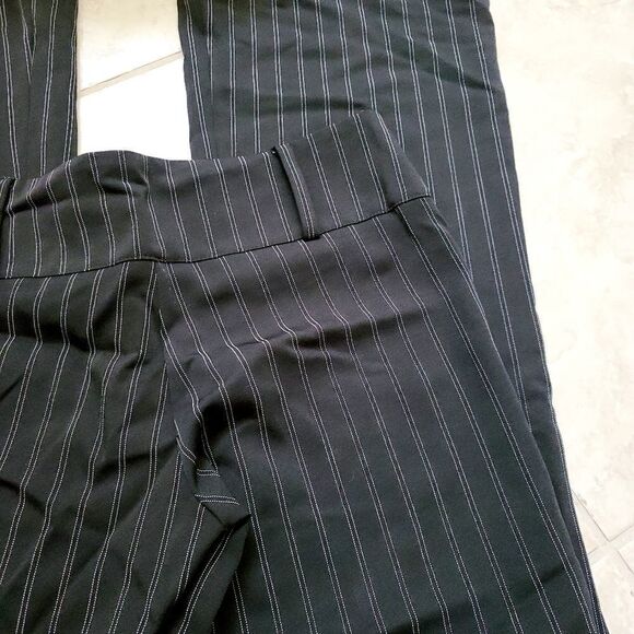 V&X juniors formal black slack pants with white stripes - Picture 11 of 16